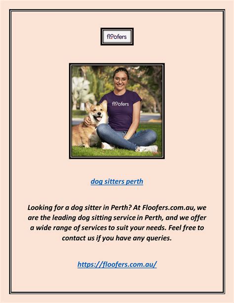 dog sitters perth